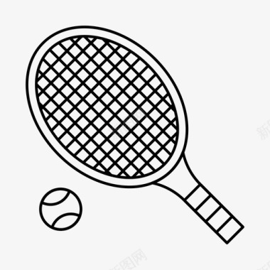 网球球类游戏图标图标