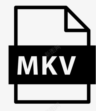 mkv文件扩展名名称图标图标
