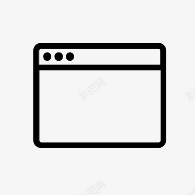 浏览器窗口计算机mac窗口图标图标