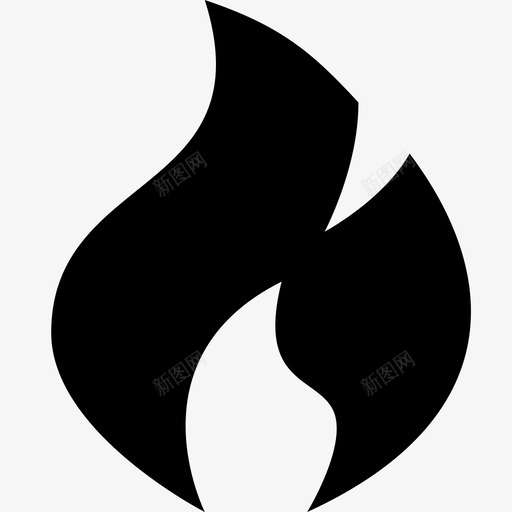 火焰燃烧热图标svg_新图网 https://ixintu.com ios工具栏图标字形 火焰 热 燃烧