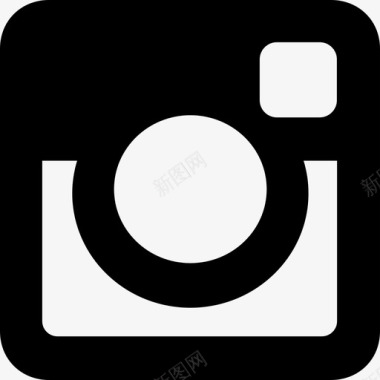 Instagram照相摄像机社交网络标志社交图标图标