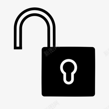 锁组合钥匙图标图标