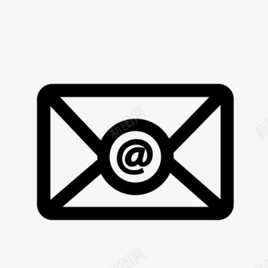电子邮件外壳信封图标图标