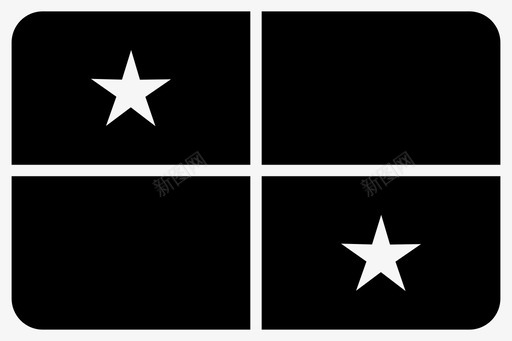 巴拿马国家旗帜图标图标