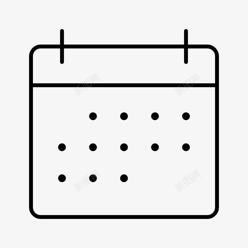 日历保护日历日期日程表图标svg_新图网 https://ixintu.com 日历保护日历 日历用户界面 日期 日程表 用户界面 软件