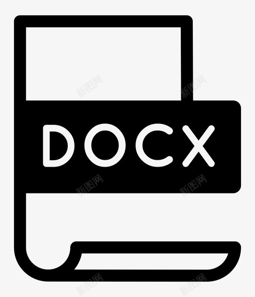 docx文件格式worddoc图标svg_新图网 https://ixintu.com docx grace文件 worddoc 文件格式