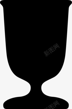 古董杯饮料玻璃杯图标图标