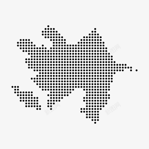 阿塞拜疆国家点图标svg_新图网 https://ixintu.com 国家 地图 欧洲 点 点欧洲地图 阿塞拜疆