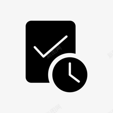 时间表已批准时间表已发送时间表已提交图标图标