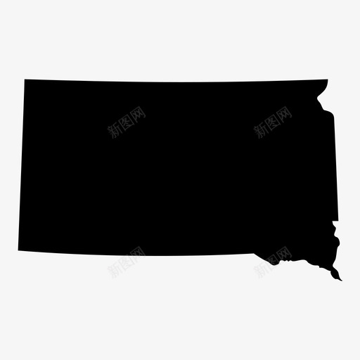 南达科他州地图学地理图标svg_新图网 https://ixintu.com 南达科他州 地图 地图学 地理 州地图 州大纲