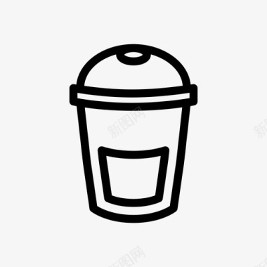 饮料咖啡法布奇诺图标图标