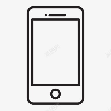 智能手机通讯iphone图标图标