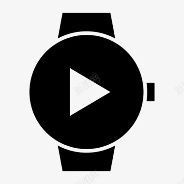 玩智能手表时钟设备图标图标