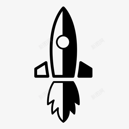 火箭美国宇航局火箭发射图标svg_新图网 https://ixintu.com 宇宙飞船 火箭 火箭发射 美国宇航局