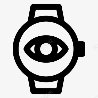 眼睛智能手表苹果智能手表智能手表图标图标
