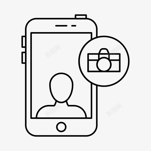 手机照片头像手机图标svg_新图网 https://ixintu.com webmobiledev 头像 手机 手机照片 用户
