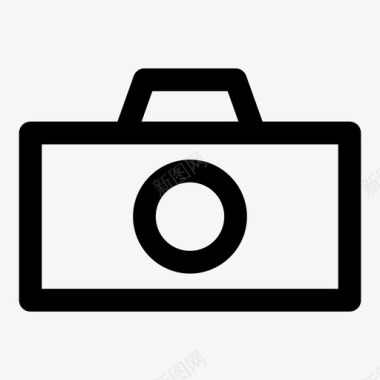 照相机单击图像图标图标