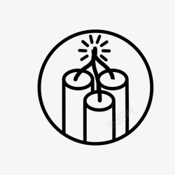 TNT标志炸药爆炸火药图标高清图片
