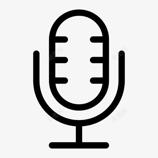 收音机麦克风宣布讲话图标svg_新图网 https://ixintu.com 告诉 宣布 收音机麦克风 讲话 设备展览会