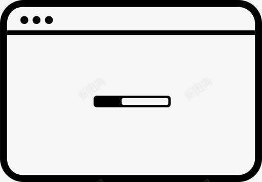 加载栏浏览器加载程序图标svg_新图网 https://ixintu.com 加载栏 加载程序 浏览器 百分比 进程