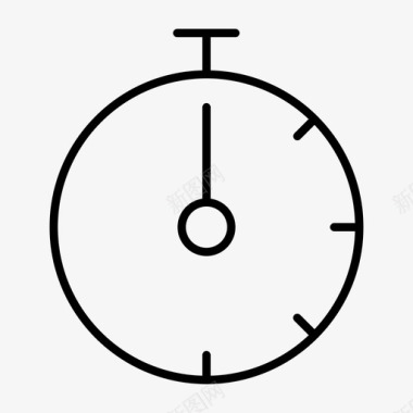 计时器停止时间图标图标