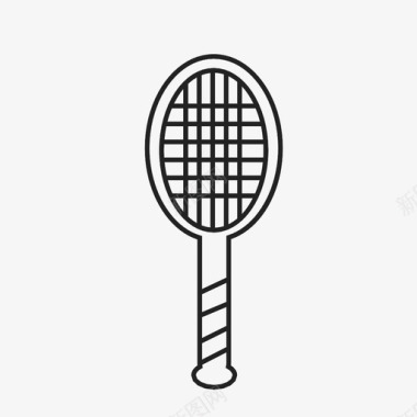 网球拍乐趣游戏图标图标