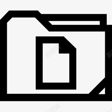 文件夹文件存档联机图标图标