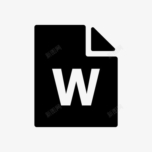 word文档microsoftoffice图标svg_新图网 https://ixintu.com microsoft office word文档