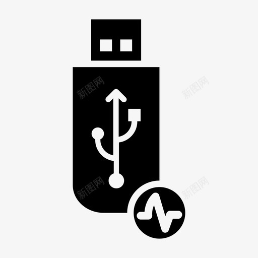 usb活动数据pendrive图标svg_新图网 https://ixintu.com pendrive usb活动 usb记忆棒 存储 数据