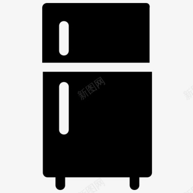冰箱电子产品家用电器图标图标