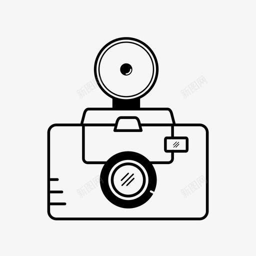 玩具相机胶卷lomo图标svg_新图网 https://ixintu.com lomo 照片 玩具相机 胶卷
