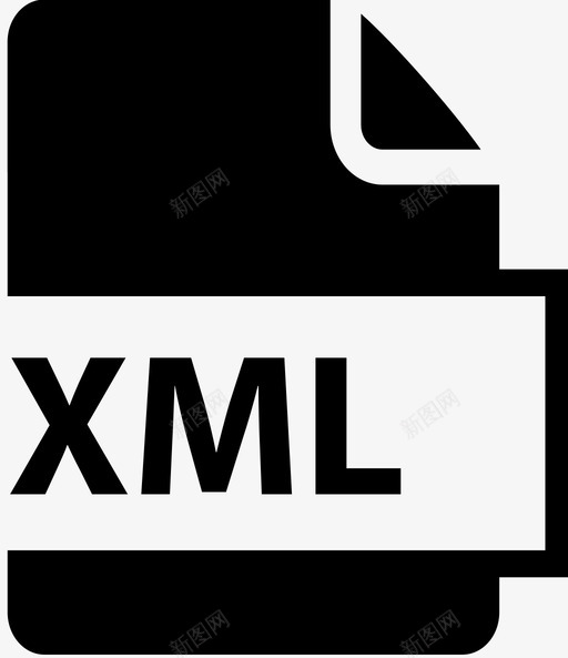 xml文档扩展名图标svg_新图网 https://ixintu.com xml 名称 扩展名 文件 文件扩展名 文档