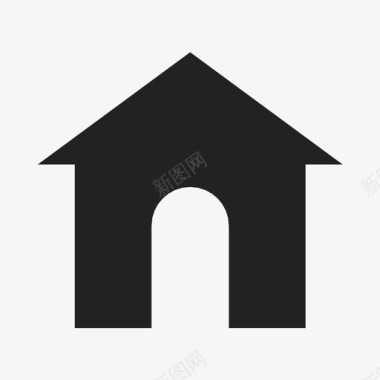 家房子屋顶图标图标