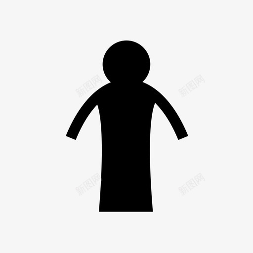站着的人化身身体图标svg_新图网 https://ixintu.com 侧面 化身 大胆的身体姿势 用户 站着的人 身体