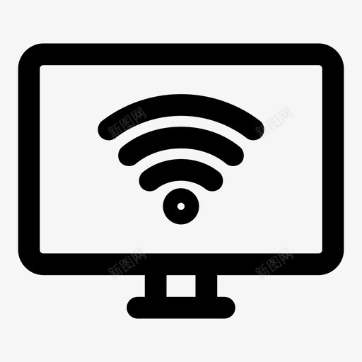 wifi监视器计算机计算机显示器图标svg_新图网 https://ixintu.com imac wifi监视器 屏幕 监视器屏幕 计算机 计算机显示器 通知