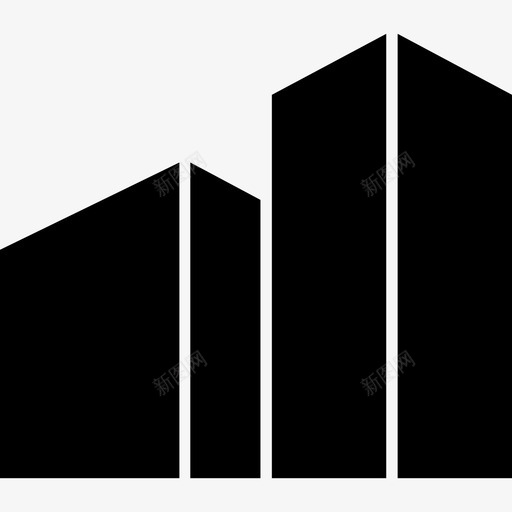 城市建筑塔创业偶像图标svg_新图网 https://ixintu.com 创业偶像 城市建筑塔