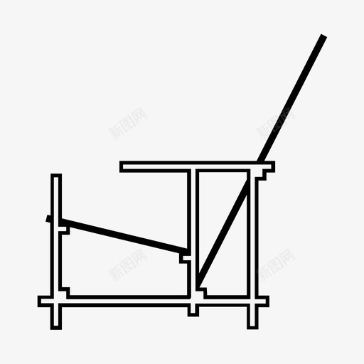 椅苇场风格荷兰图标svg_新图网 https://ixintu.com 荷兰设计 设计椅苇场 风格 风格新潮的新形象