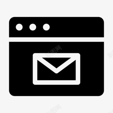 浏览器电子邮件计算机邮件电子邮件图标图标