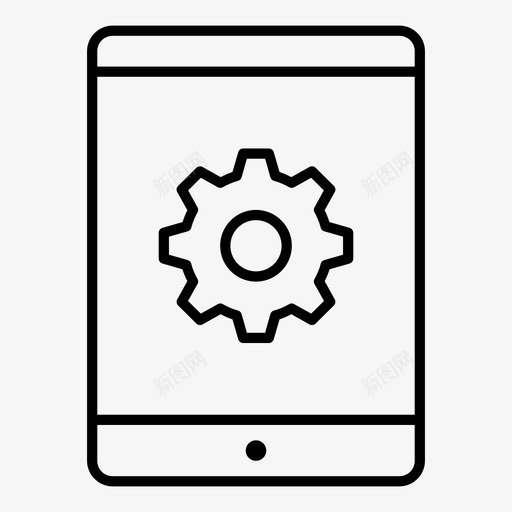 设置平板电脑安卓平板电脑电脑平板电脑图标svg_新图网 https://ixintu.com ipad 安卓平板电脑 平板电脑 平板电脑显示屏 平板电脑界面 电脑平板电脑 设置平板电脑