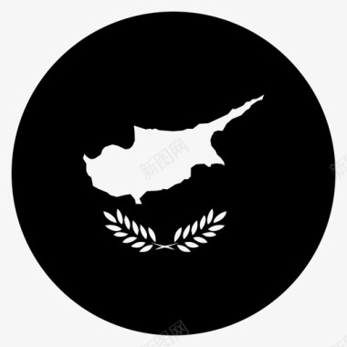 塞浦路斯国家欧洲图标图标