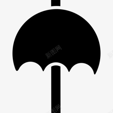 雨伞工具和用具超图标图标