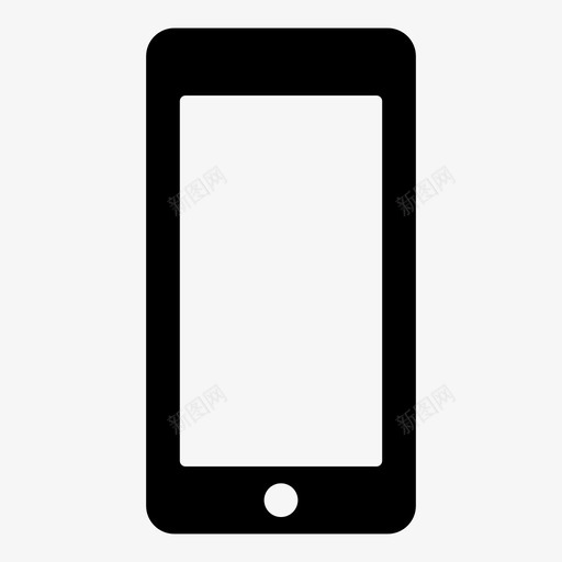 iphoneios手机图标svg_新图网 https://ixintu.com ios iphone uinui 手机 智能手机