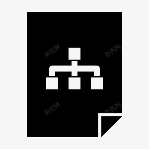 结构文件文件文件页图标svg_新图网 https://ixintu.com 办公文件 层次结构 报告 文件 文件页 纸张 结构文件