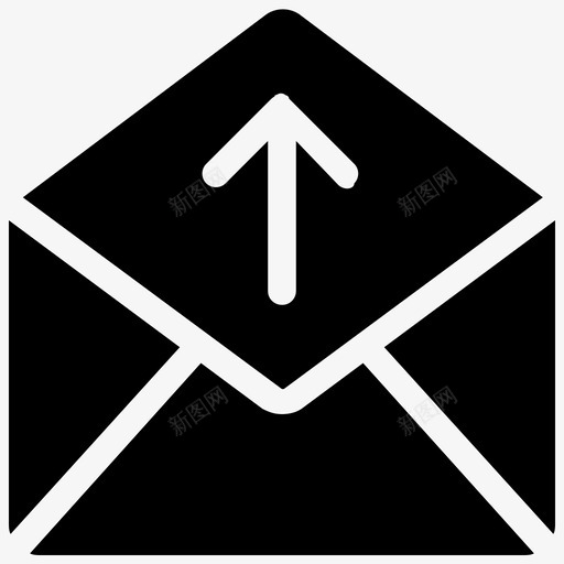 已发送邮件信封打开邮件图标svg_新图网 https://ixintu.com 信封 已发送邮件 打开邮件 用户界面图标集合