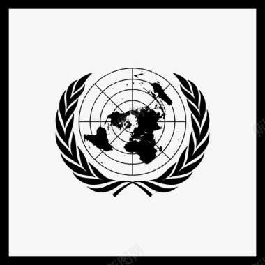 世界卫生组织旗帜全球图标图标