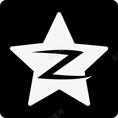 Qzone徽标社交社交图标方形图标