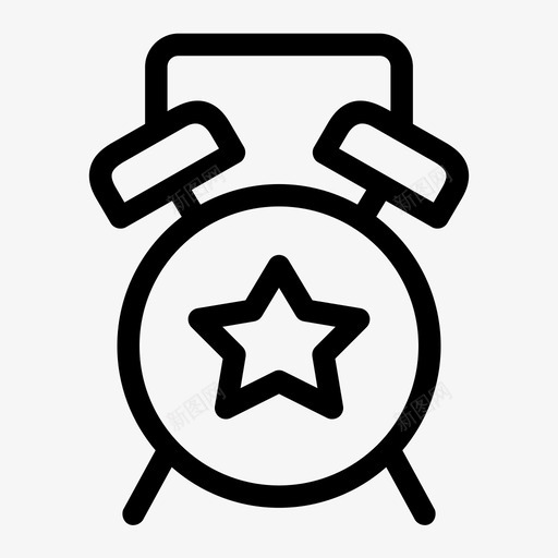最喜欢的约会铃声时钟图标svg_新图网 https://ixintu.com 时钟 最喜欢的约会 活动 活动会 铃声