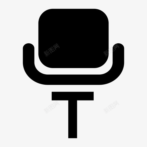 候车椅家具座椅图标svg_新图网 https://ixintu.com 候车椅 家具 家具和设备 座椅