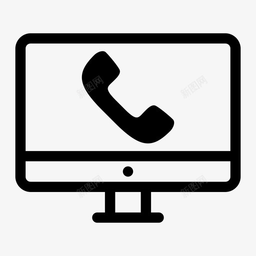 监听电话呼叫中心手机图标svg_新图网 https://ixintu.com 呼叫中心 客户服务 手机 热线 监听电话