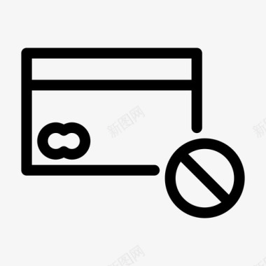 阻止主卡安全借记卡安全主卡图标图标